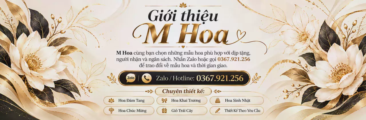 Ảnh bìa Shop hoa tươi Xã Bình Hưng Hồ Chí Minh - Gửi hoa thay một lời nhắn